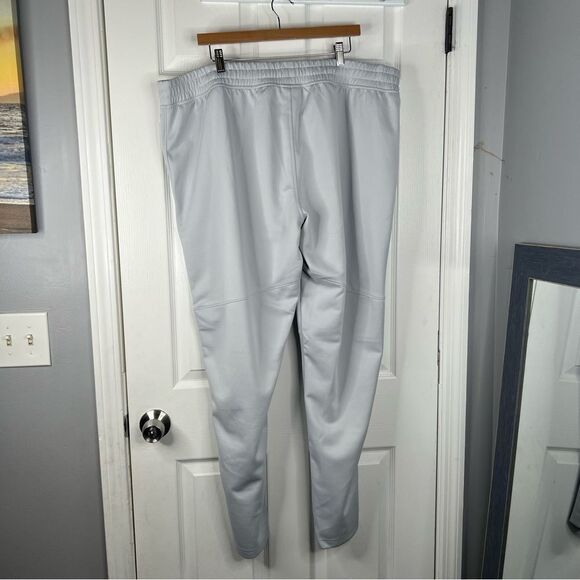 Sz 3XL Under Armour Recovery Knit Warm-Up Pants Halo Grey $110 MSRP NWT - Picture 6 of 12